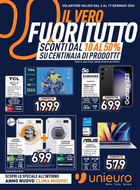 Volantino Unieuro a Vercelli: offerte e negozi